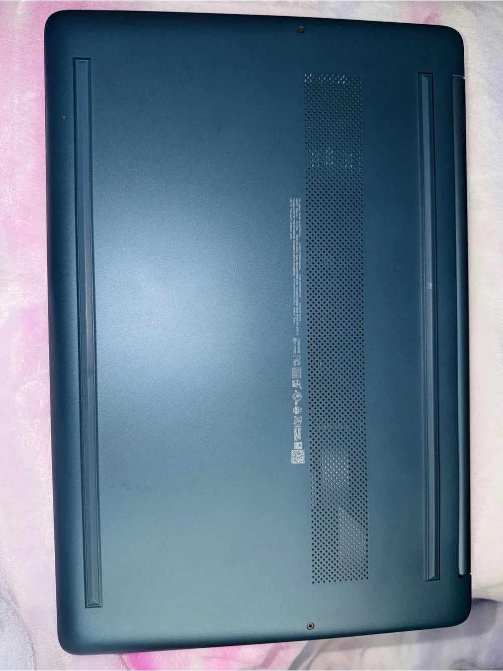 HP Silver and Blue 15-inch Laptop